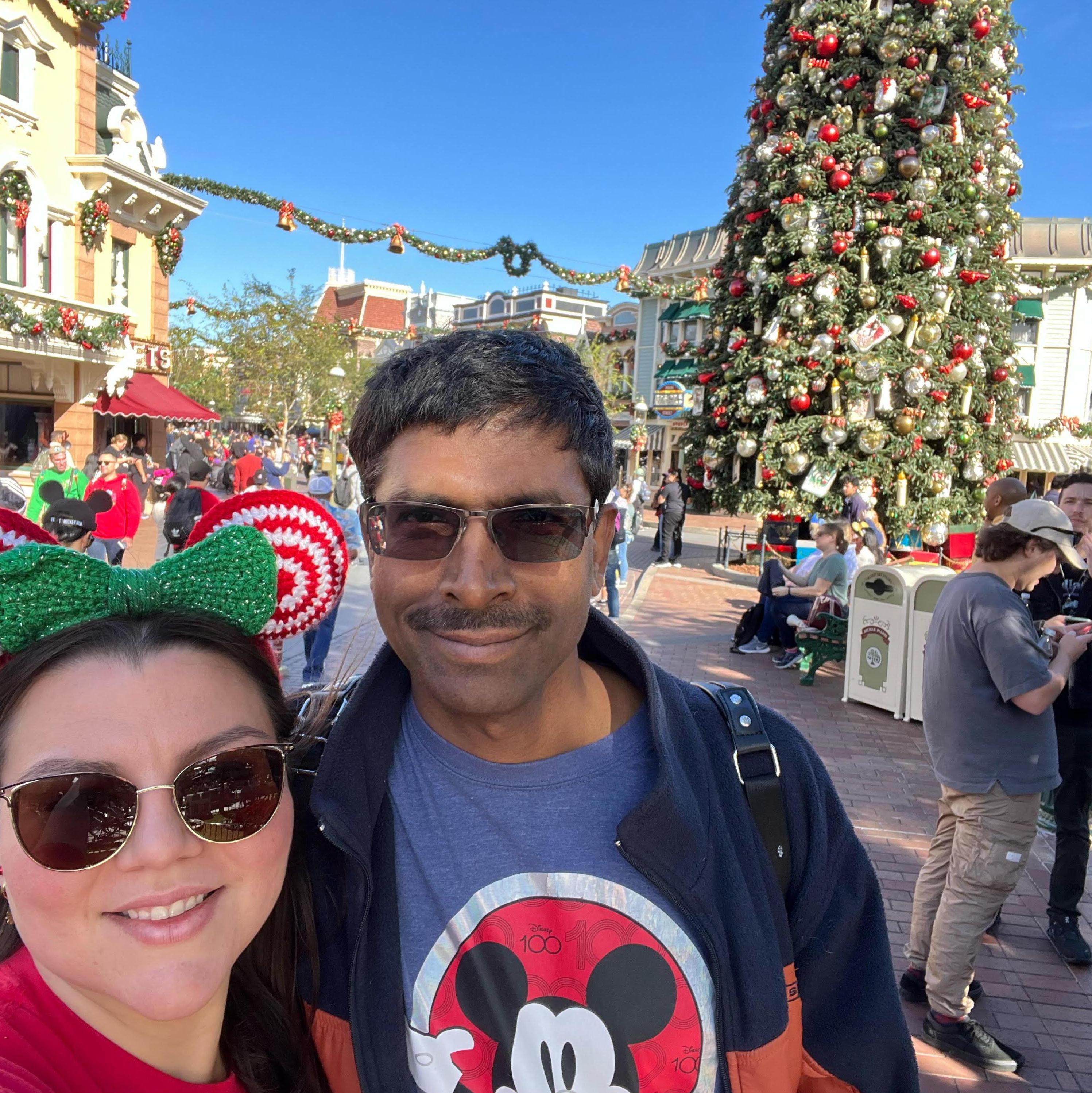 Our first Disneyland Christmas trip!
