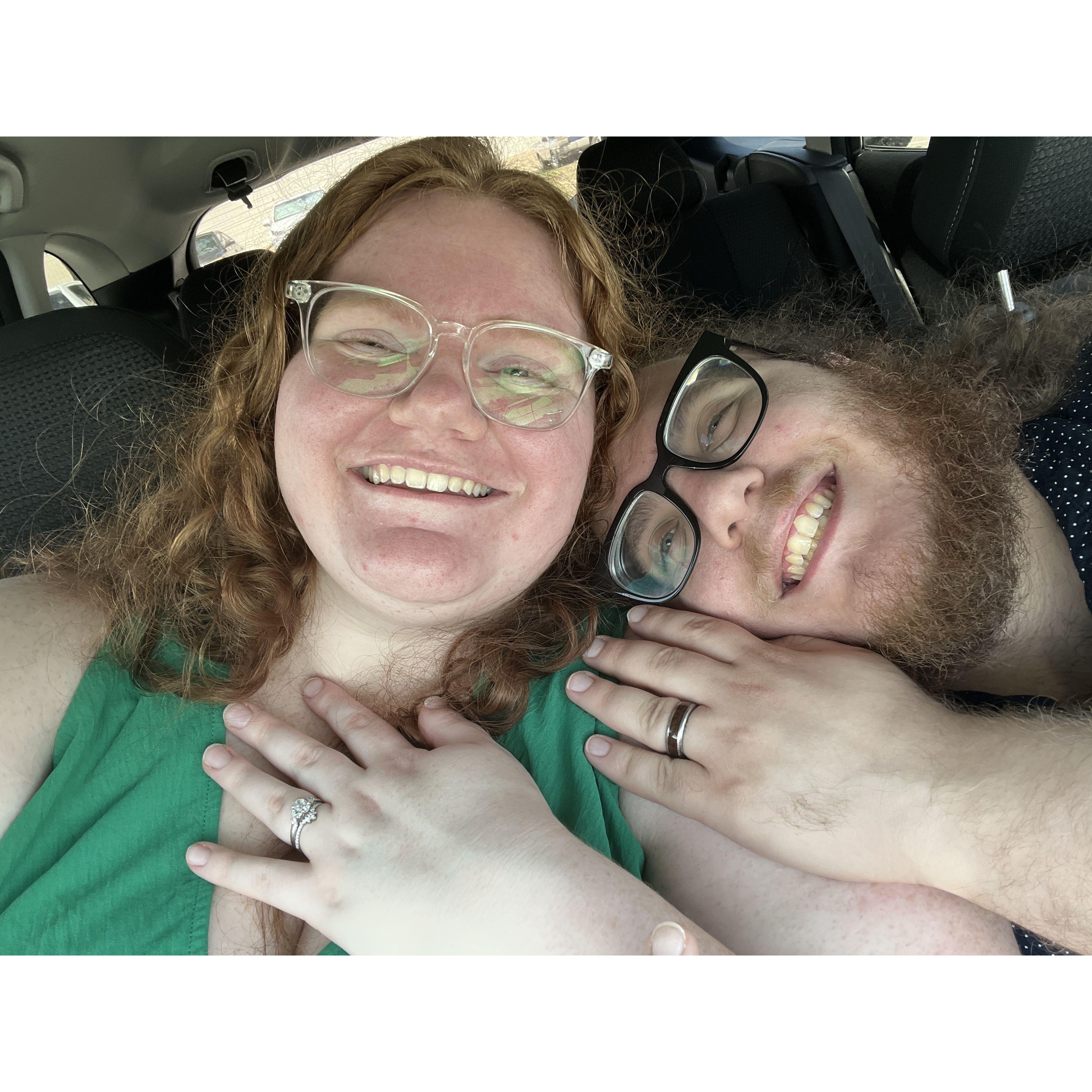 This is the day that we eloped!