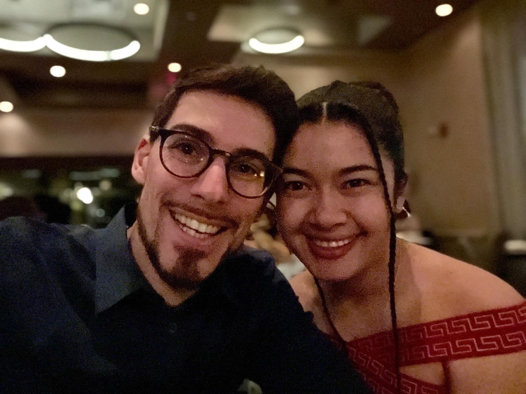 Celebrating her birthday!