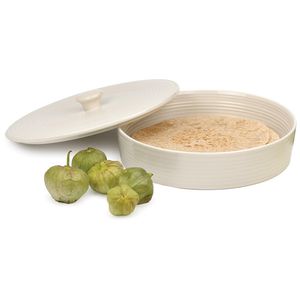 RSVP White 10" Tortilla Warmer