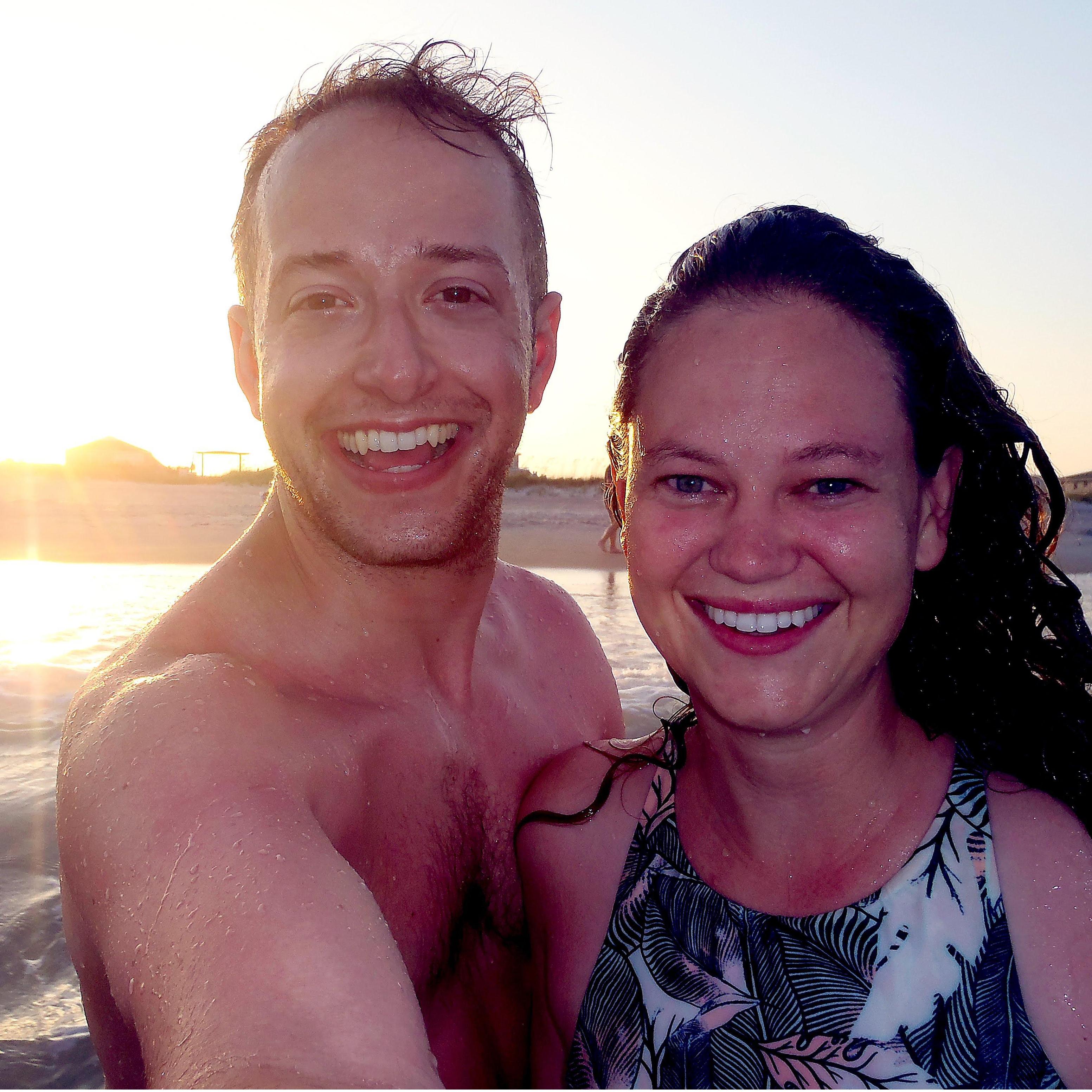 Visiting Erika's extended family in North Carolina