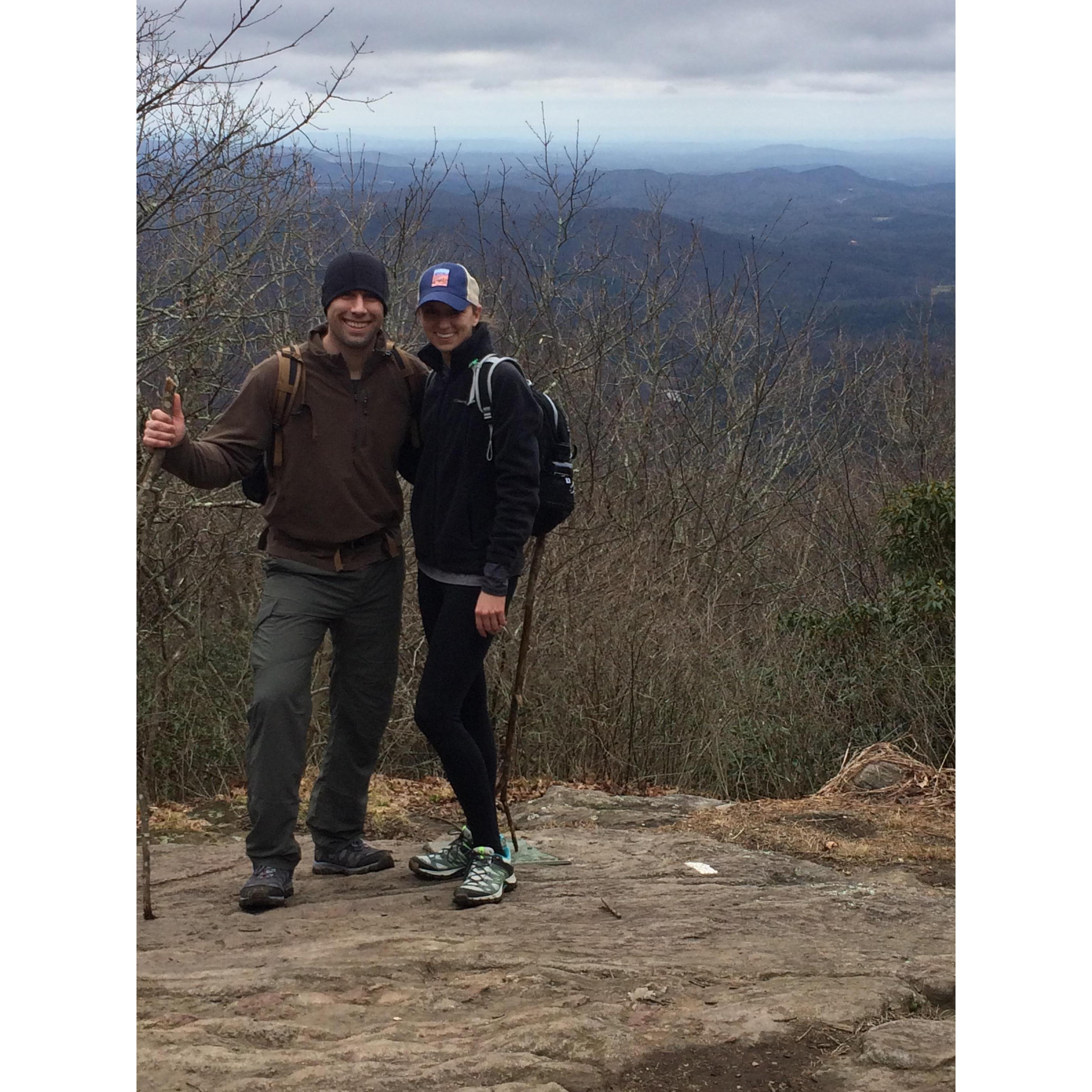 Hiking in North Georgia