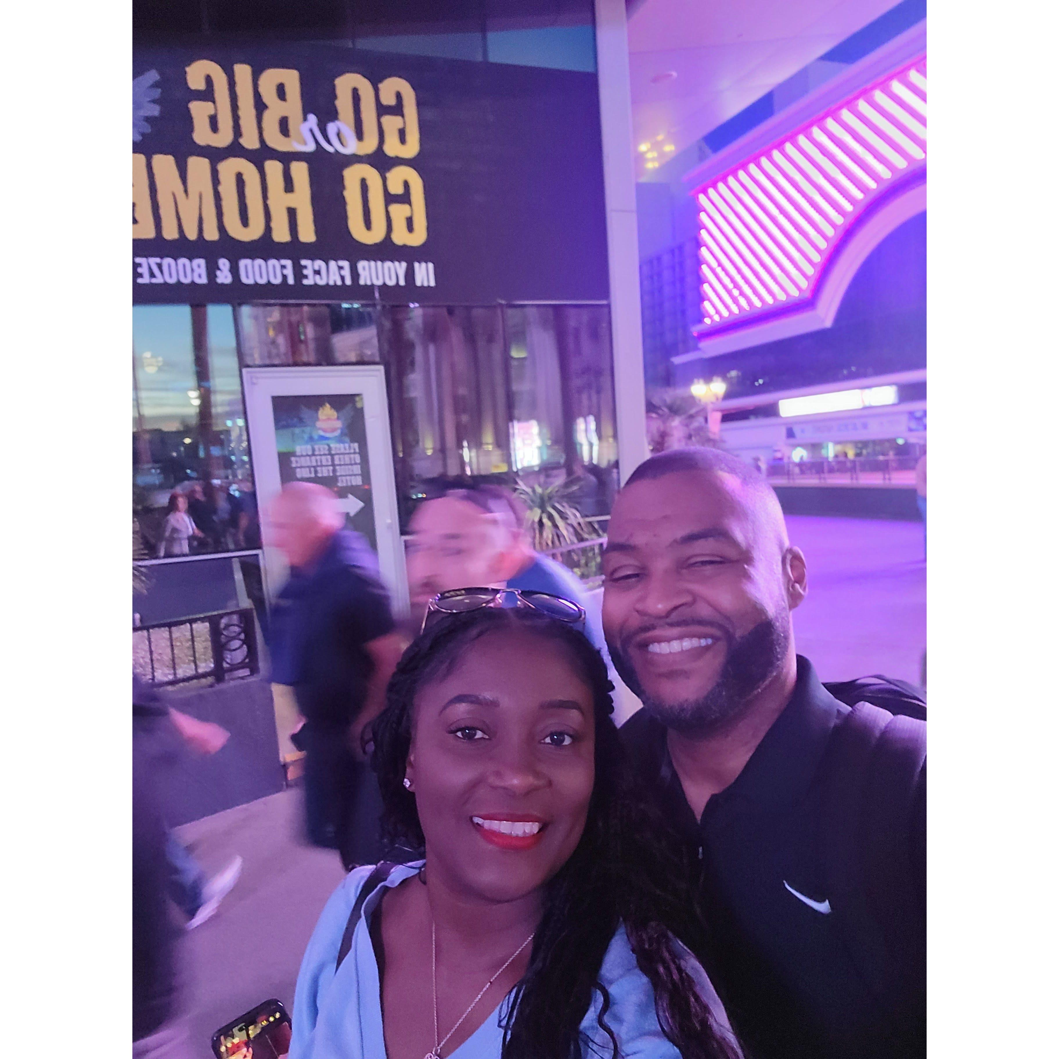 Night on the town.