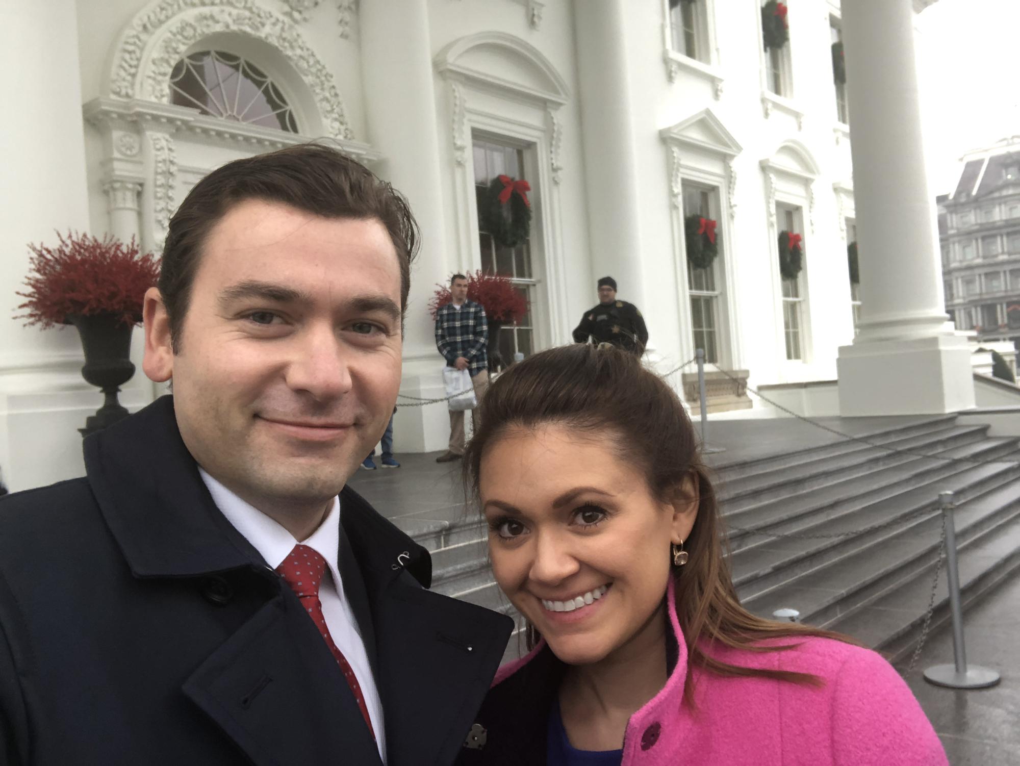 Visiting the White House during the holidays was always a favorite holiday tradition in DC