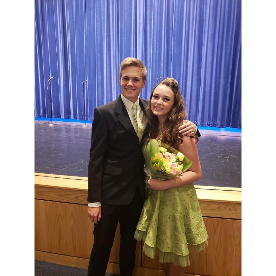 Our first picture together as a couple back in October 2020.