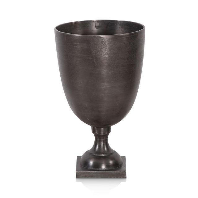 Howard Elliott Aluminum Footed Small Chalice Vase