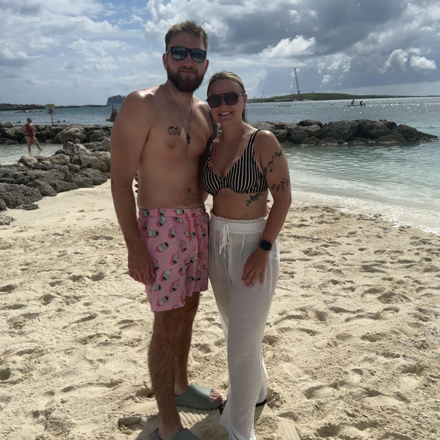 The Bahamas was so pretty