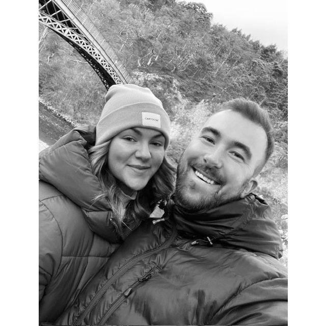 Our first night away