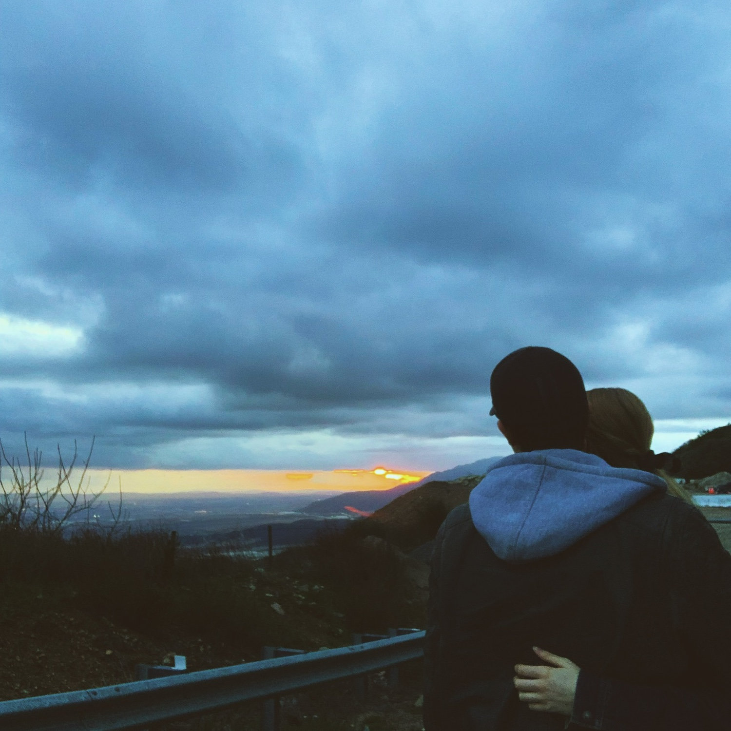 My first visit back to California during long distance