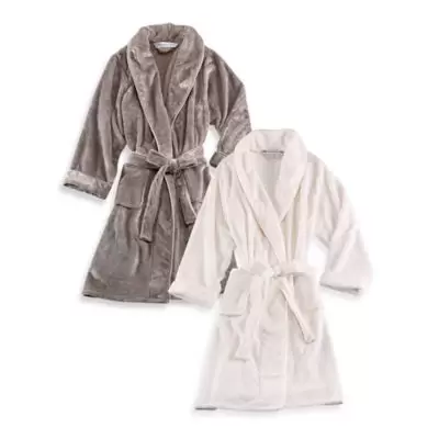 Wamsutta® Large/X-Large Plush Bathrobe in Blue