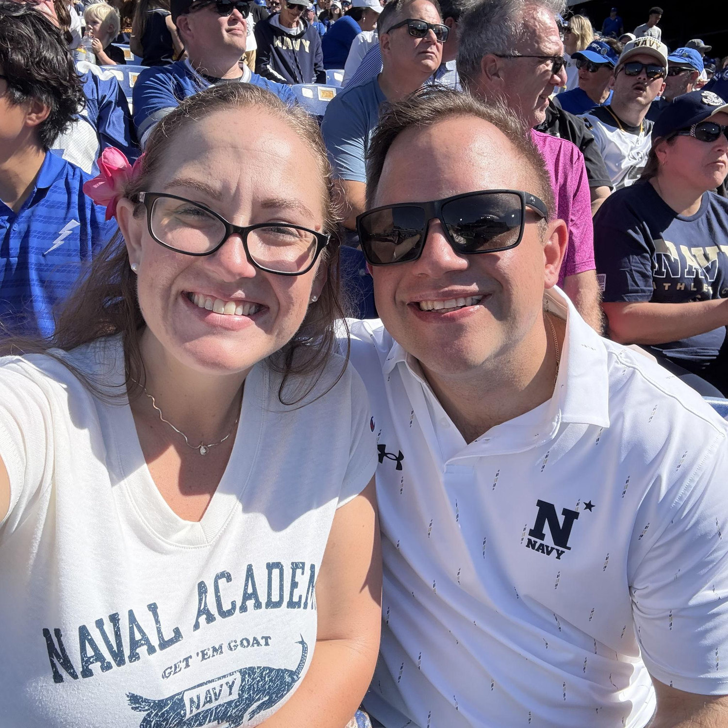 Our First Navy/ Air Force Game