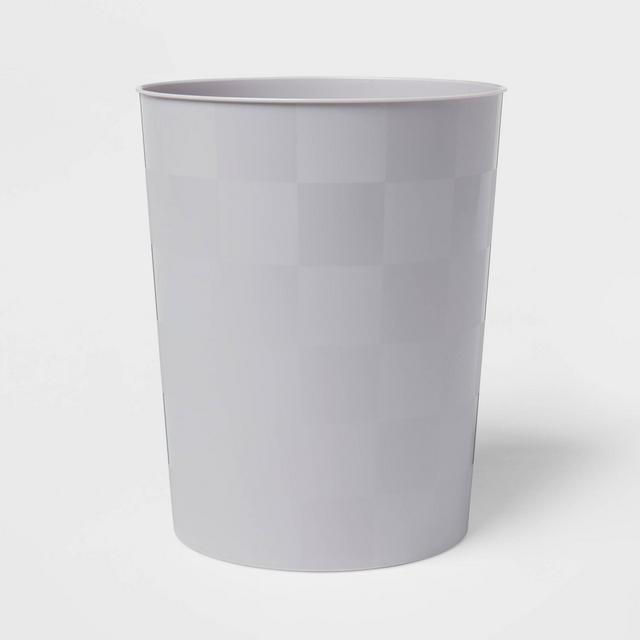 Wastebasket Sleek Silver - Room Essentials™
