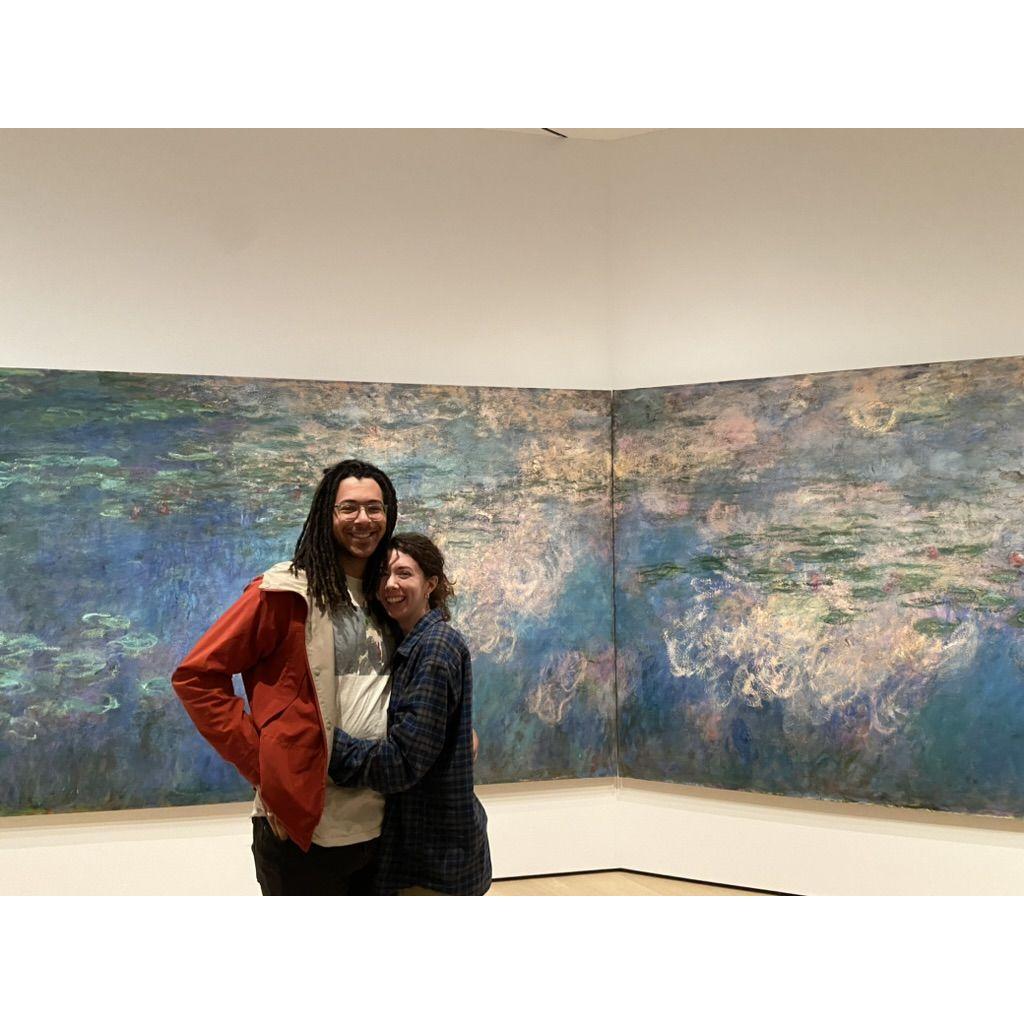 Visiting our friends the Raney's in NYC. 2023