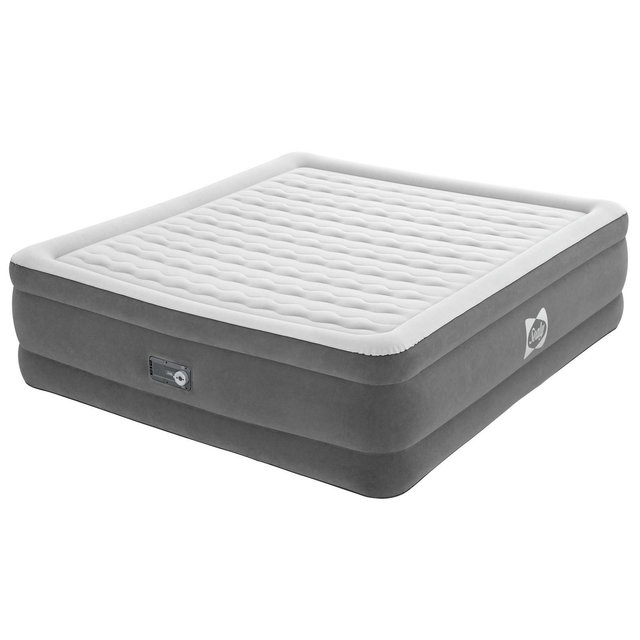 Sealy Tritech King 22" Air Mattress with Built-In AC Pump, Durable Inflatable Bed with Carry Bag