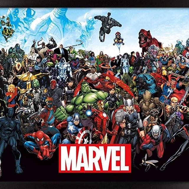Trends International Wall Poster Marvel the Lineup, 22.375 x 34