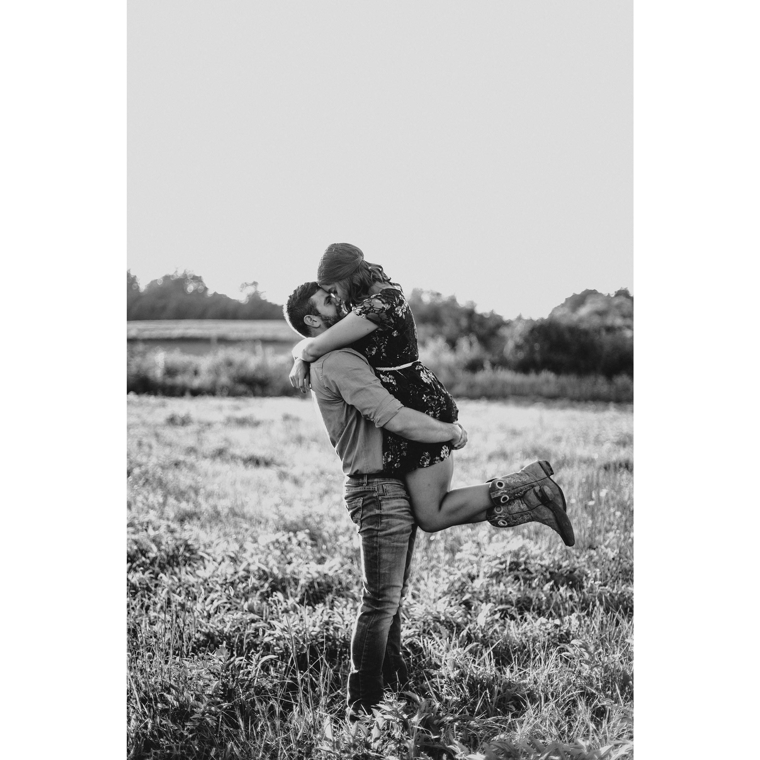 I normally am not a black and white picture person, but this one I fell in love with.