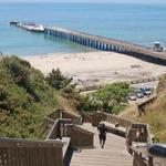 Walk on the Beach: Seacliff State Beach