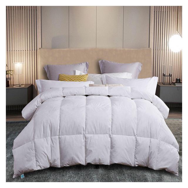 Martha Stewart White Feather and Down King Comforter