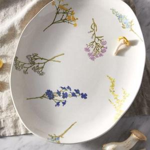 Floral Bunches Serving Platter