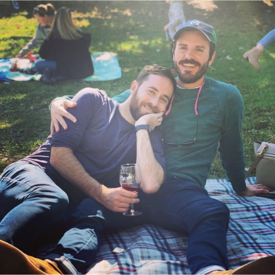 Parkin' it at Hovance's annual wine tour. Oct. 2019.