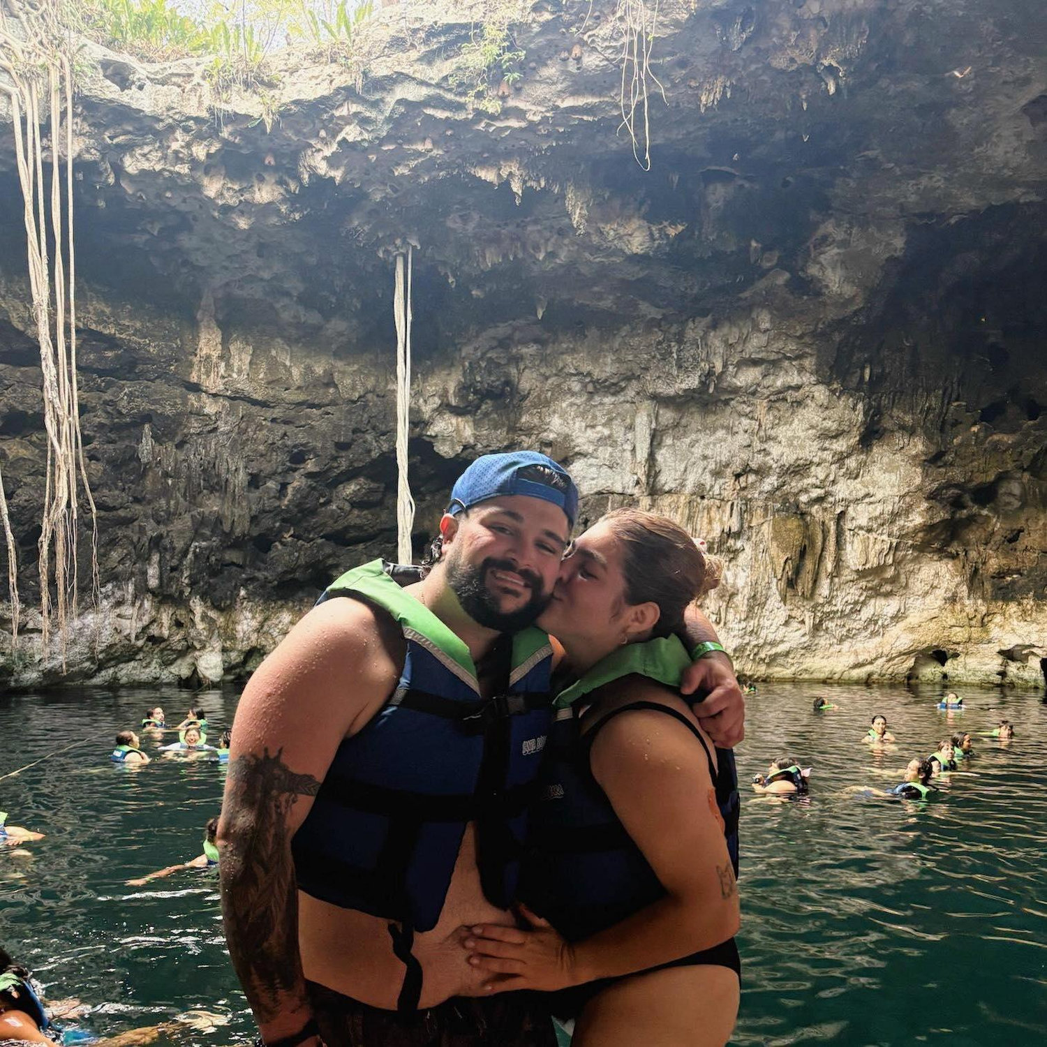 Our first Cenote together
