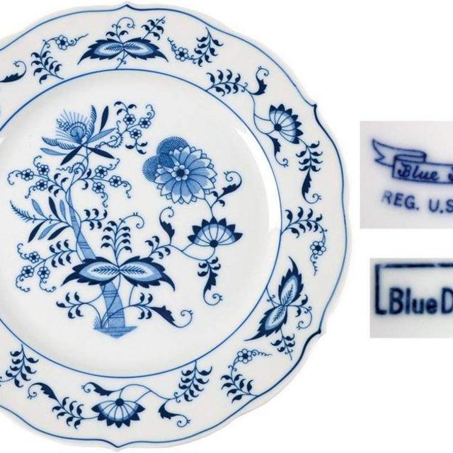 Dinner Plate Blue Danube by Blue Danube (Japan)