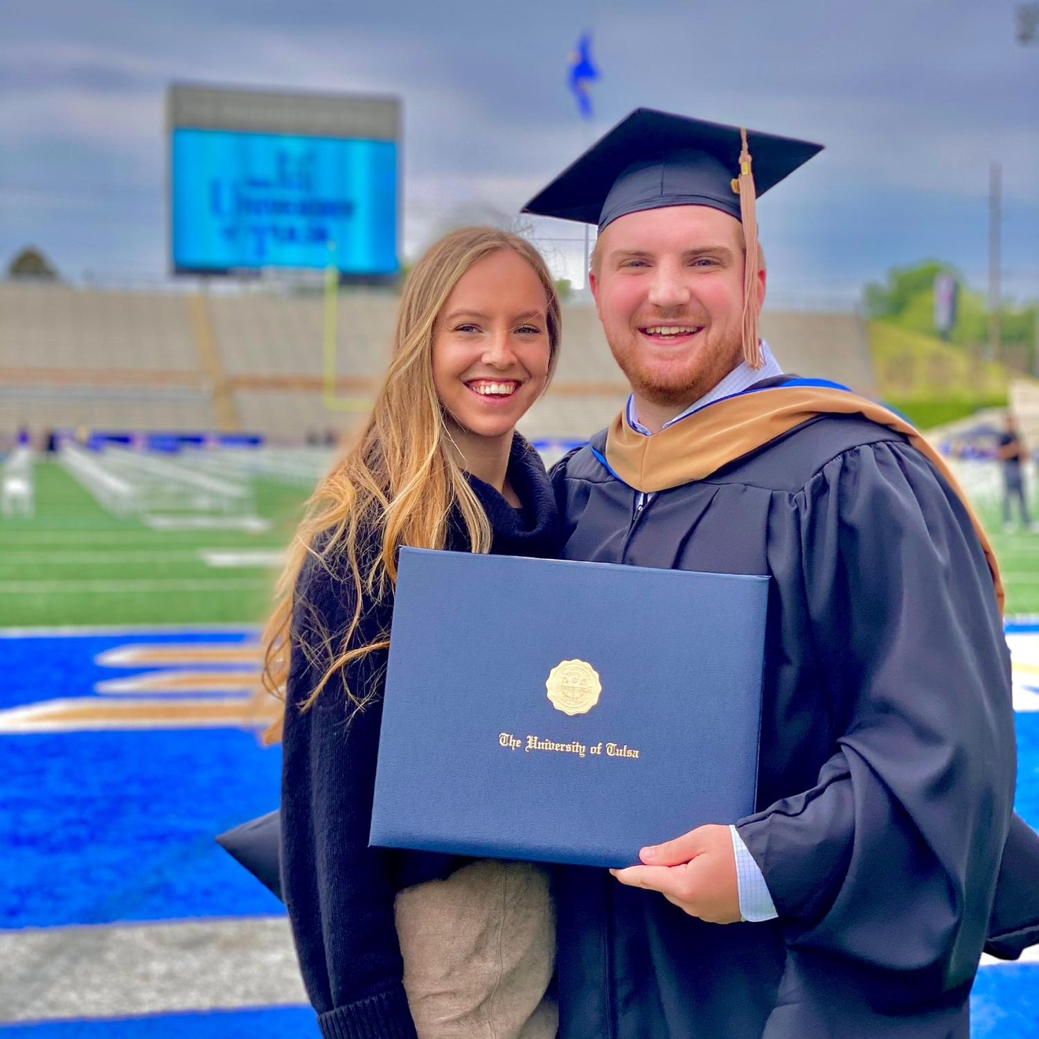 Cam gets his masters degree!