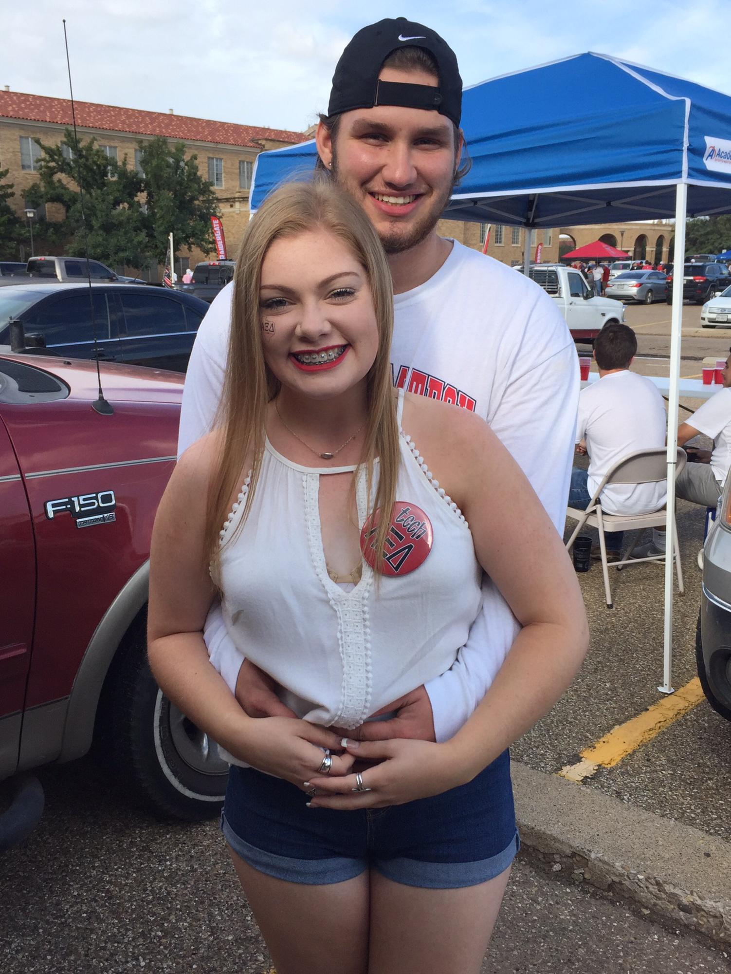 Another Texas Tech tailgate before a game in 2016