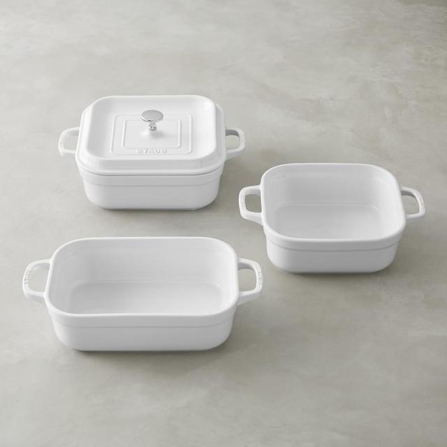 Staub Stoneware 4-Piece Set, White