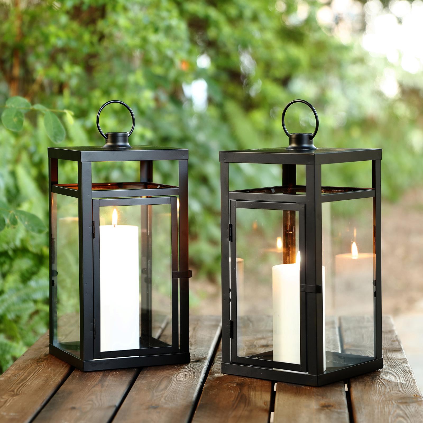 Safavieh, Fraleigh Outdoor Lantern, Set of 2 | Zola