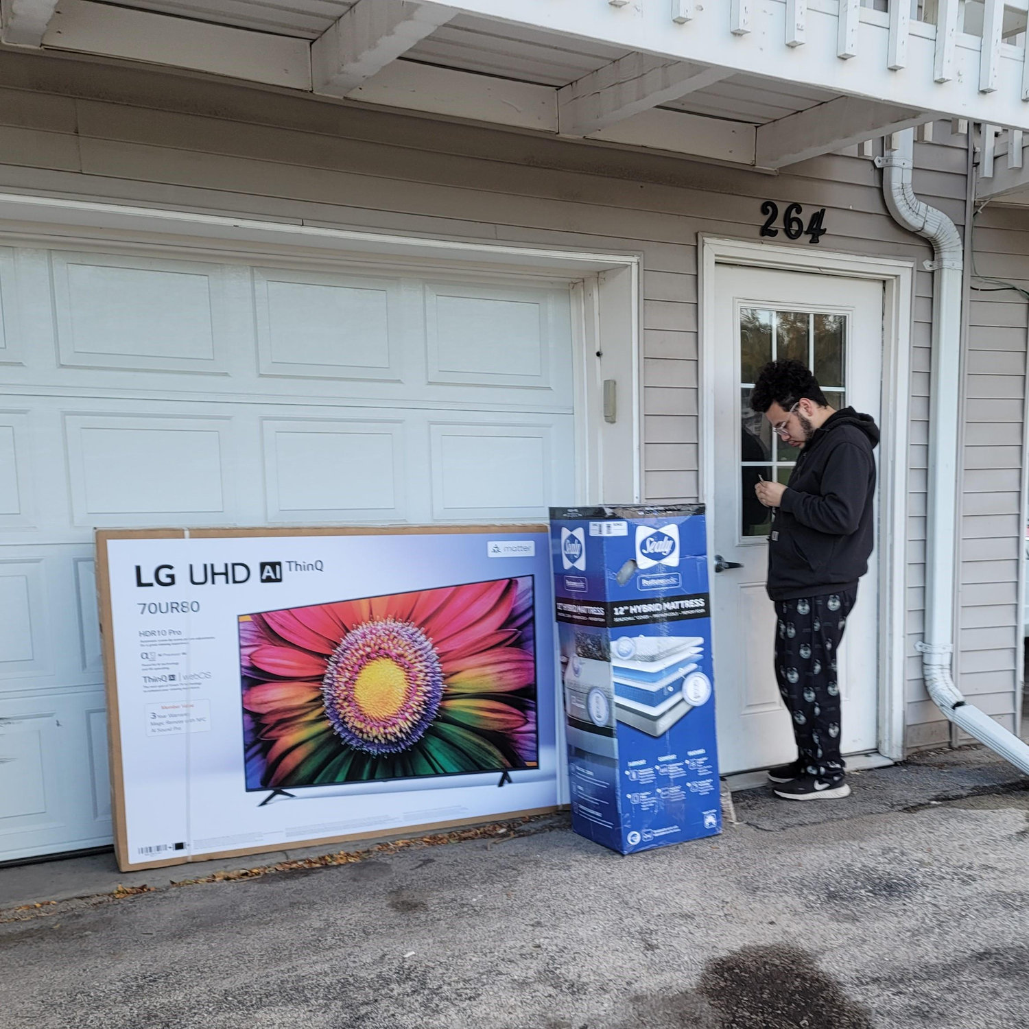 moving into our third apartment