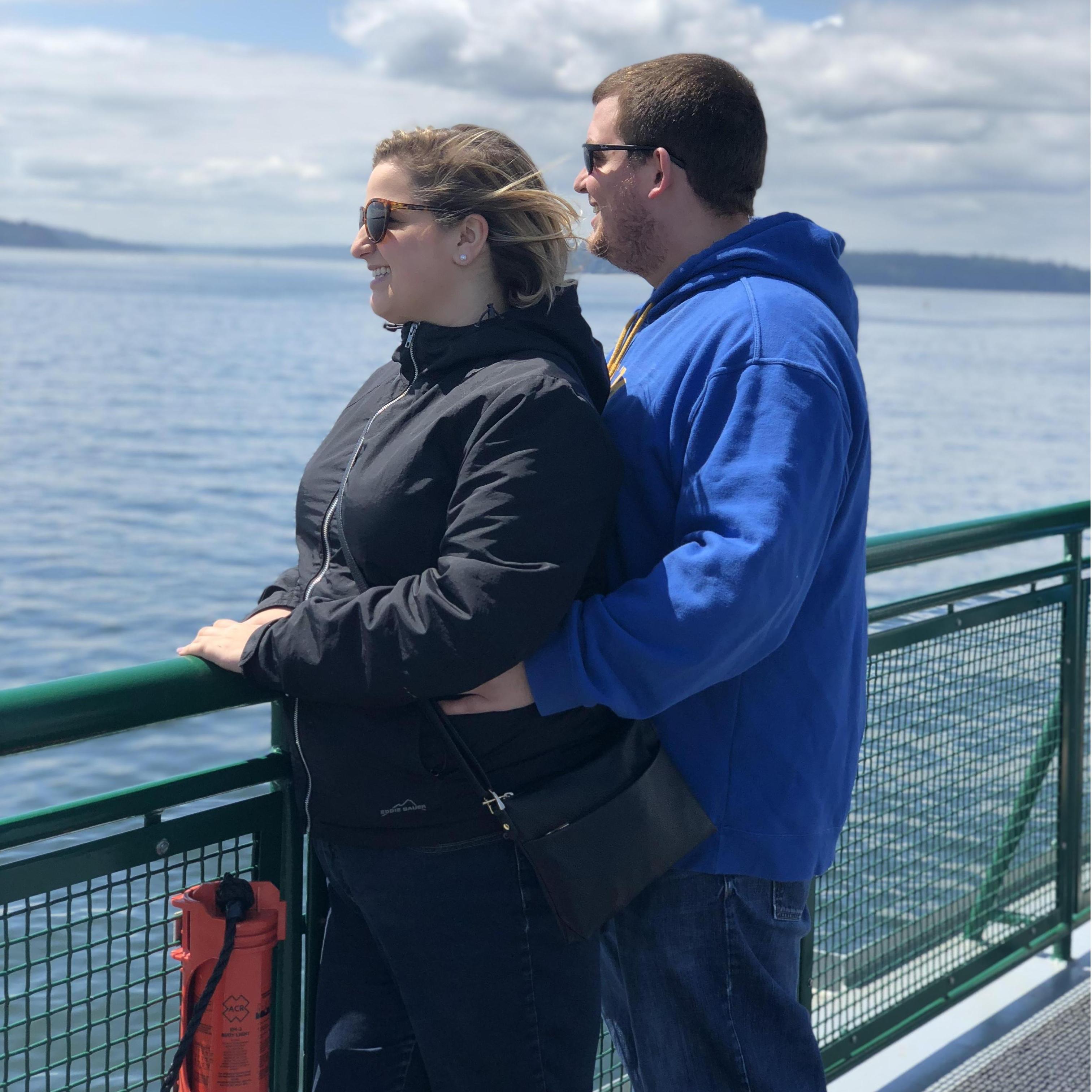 We took a ferry ride with dear friends of ours to Seattle to go watch a Mariners game! It was a beautiful site to see with even better company.