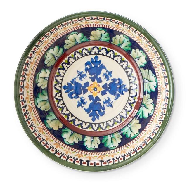 Sicily Outdoor Melamine Large Mixed Dipping Bowls, Each, Green