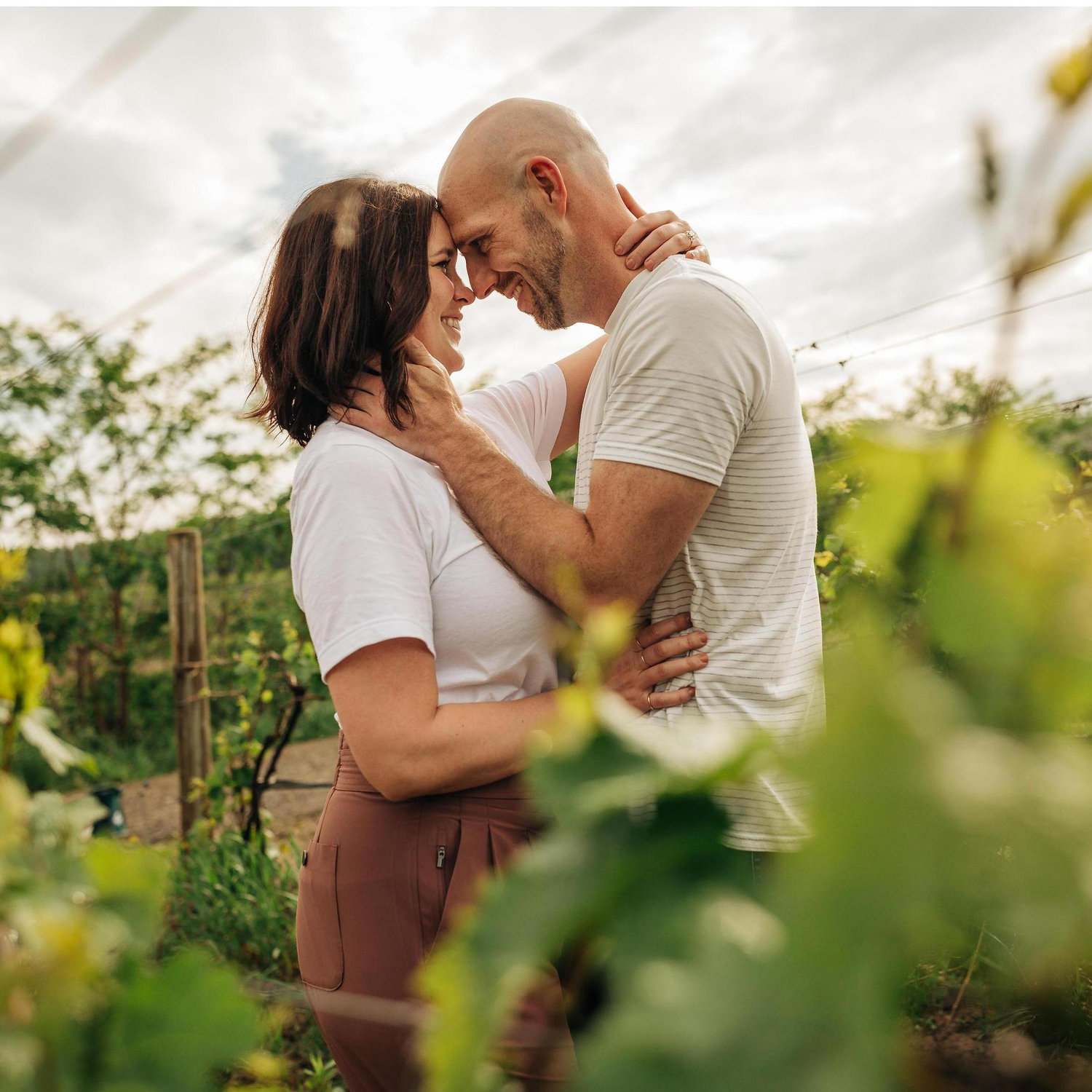 After the rain cleared and the ring was on, we had a perfect photoshoot with Dani T Photography.