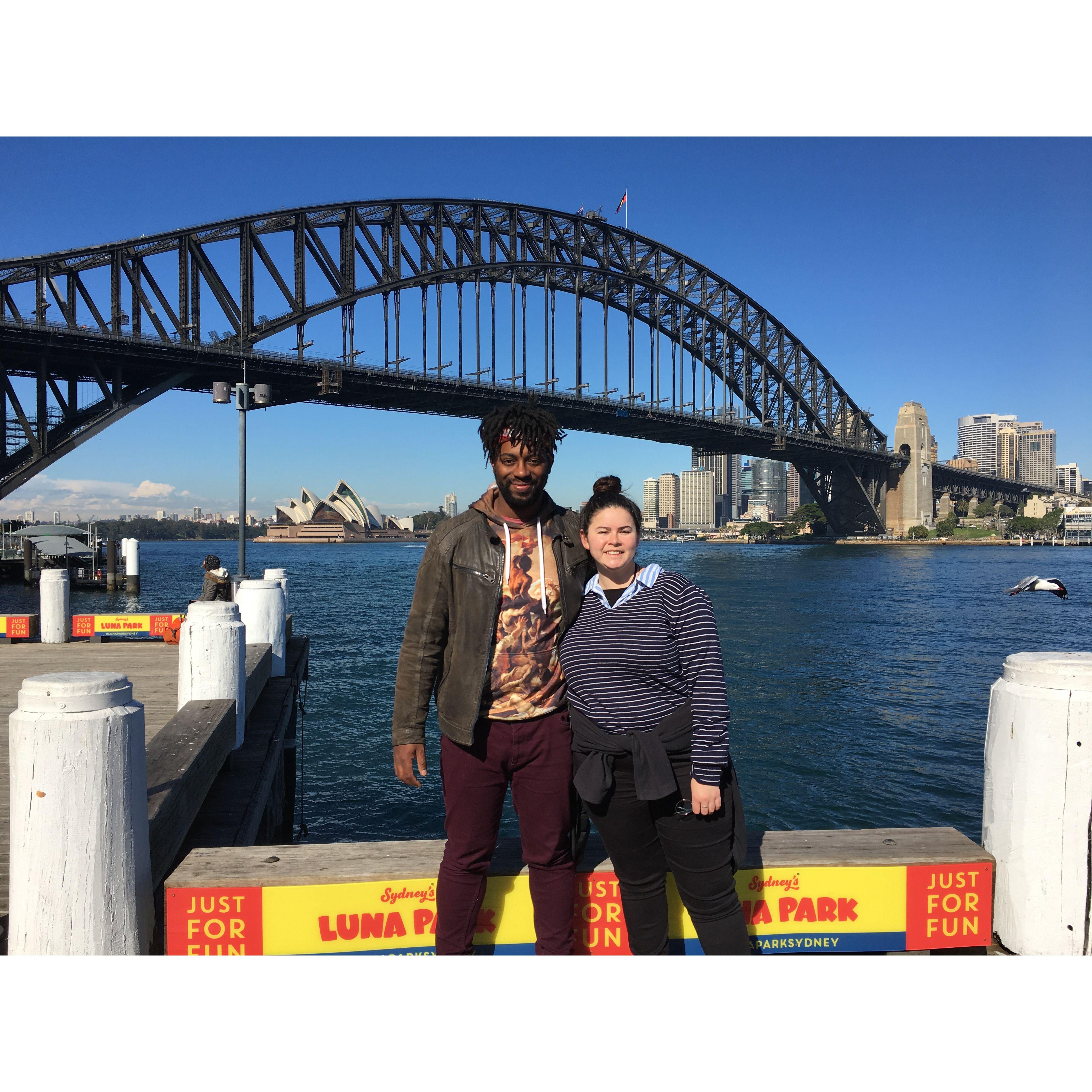 On holiday in Sydney in winter 2018