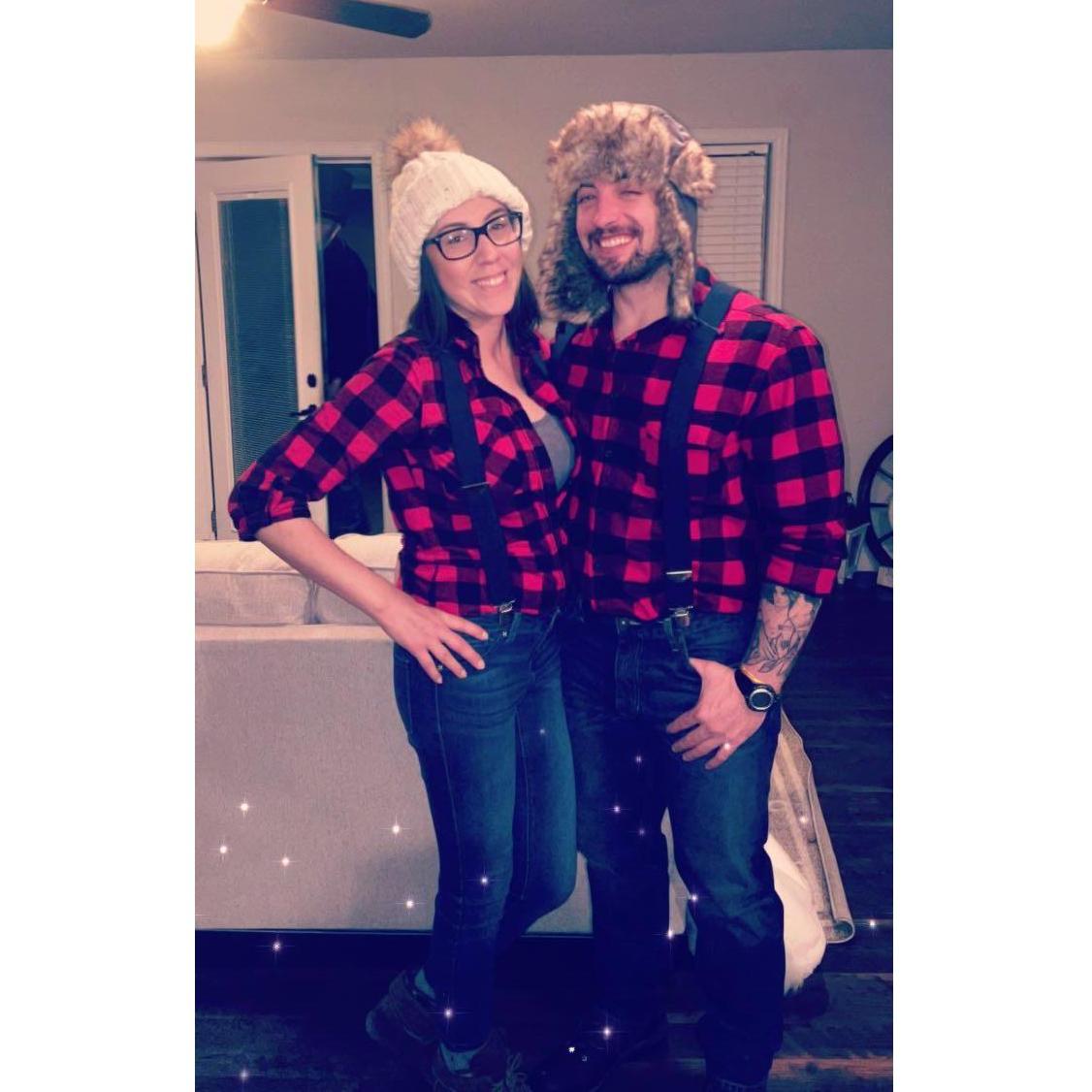 Halloween 17’ as lumberjacks 👻