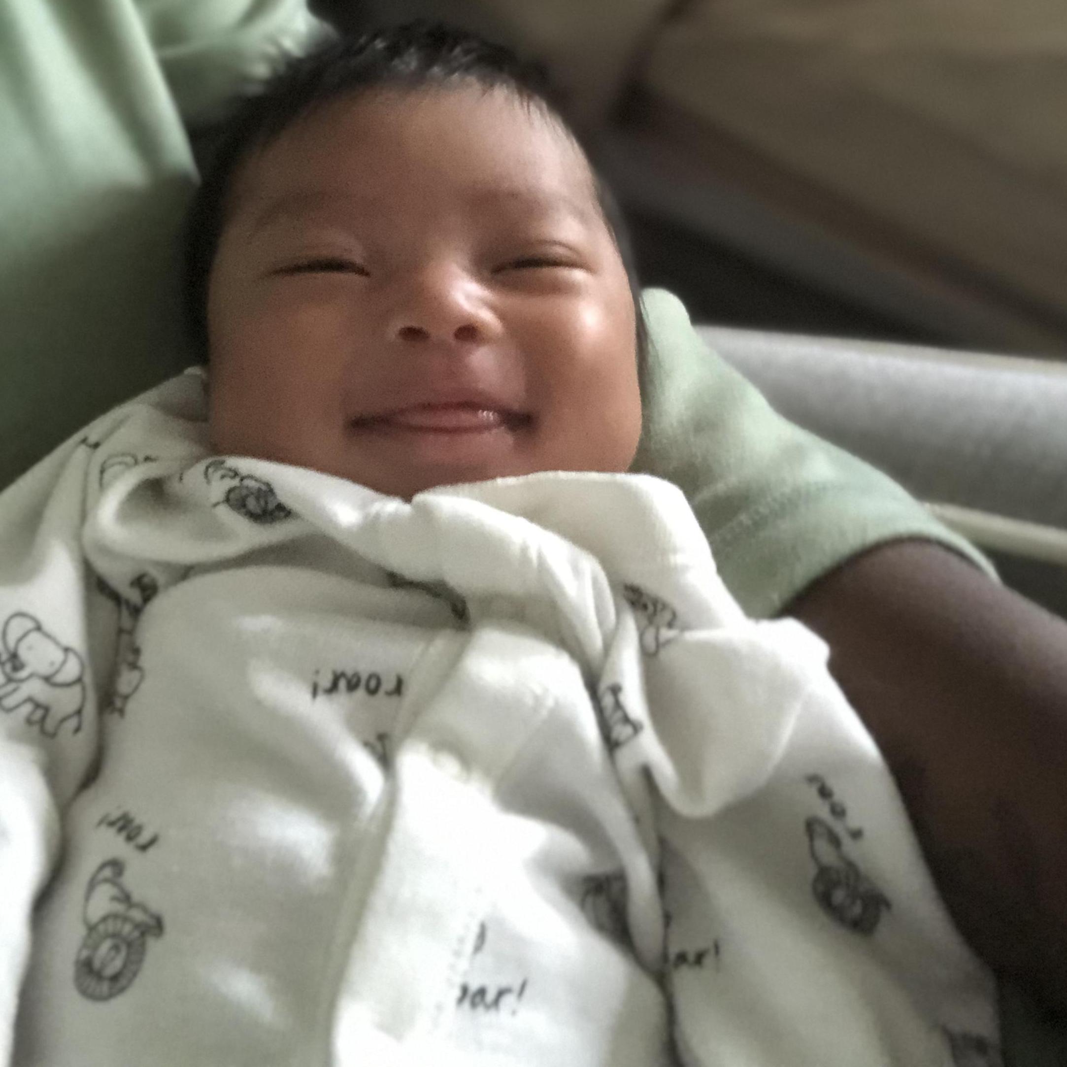 Ida-Belle smiles <3