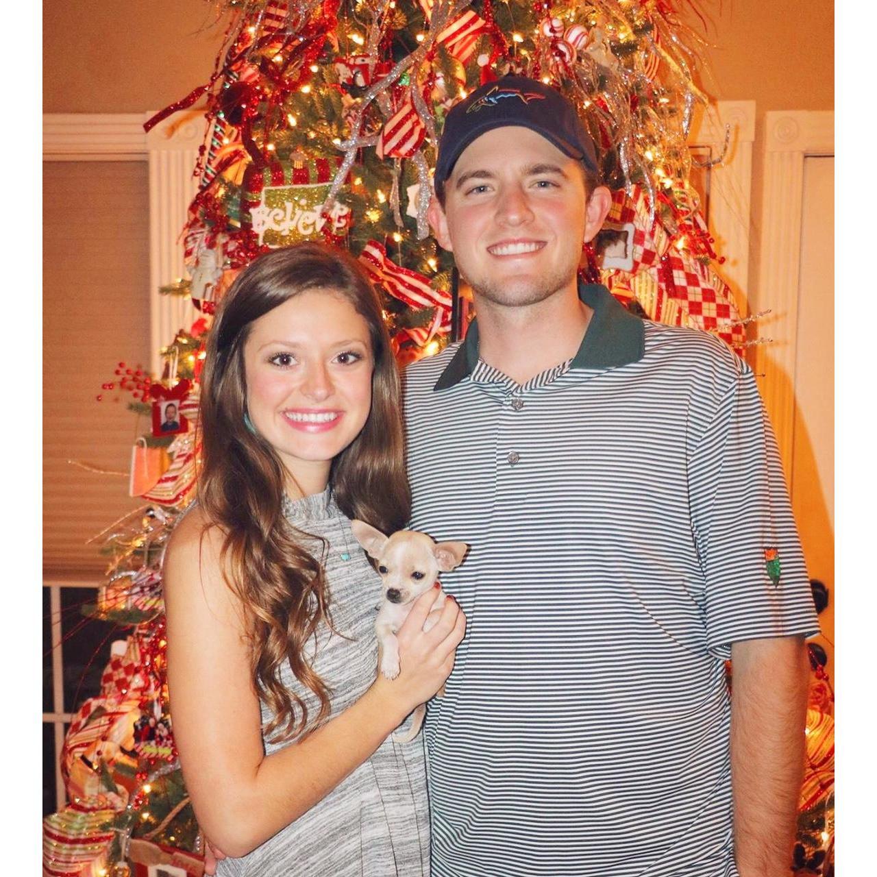 For Christmas 2017 we added a new little member to our family!