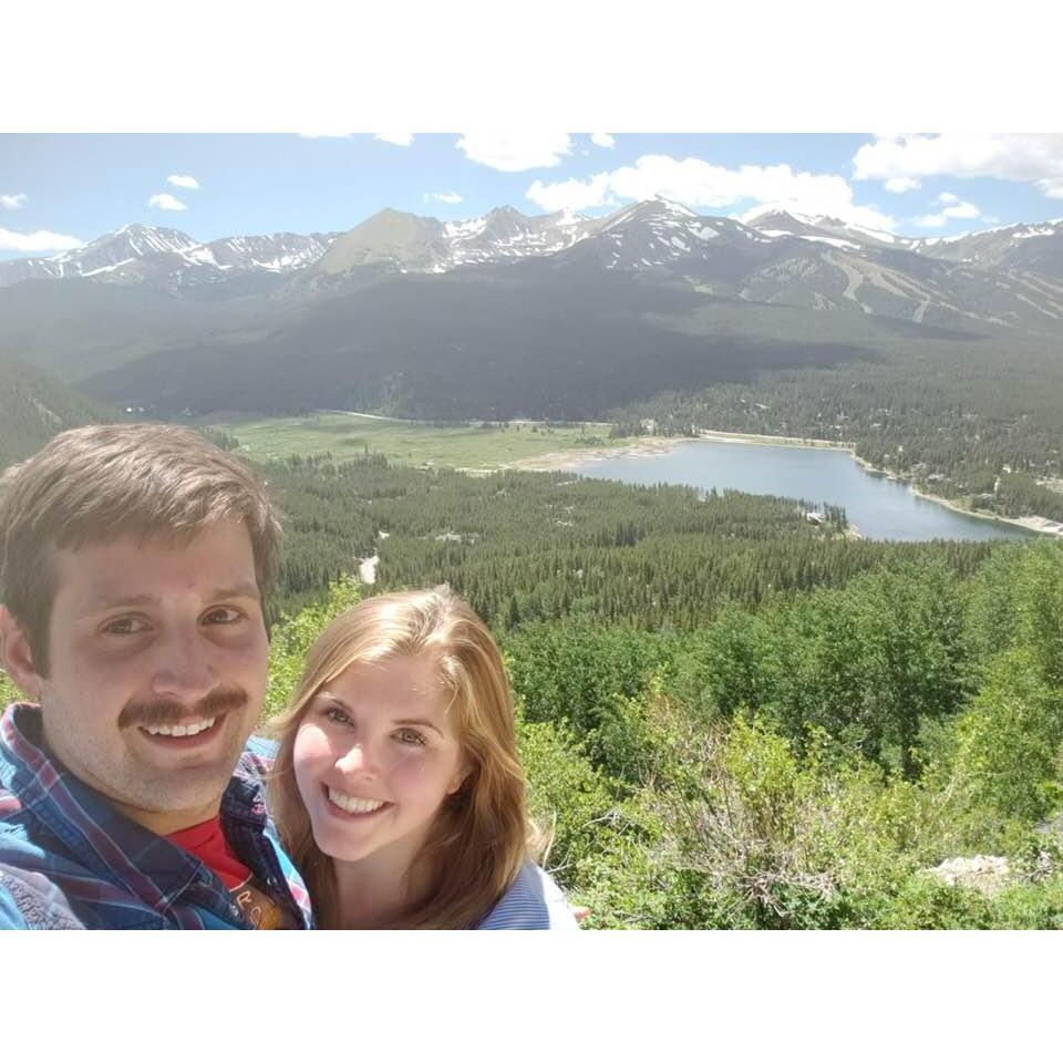 The view from Boreas Pass, the most terrifying and death-defying drive we've ever taken. This was taken during our second trip to Colorado.