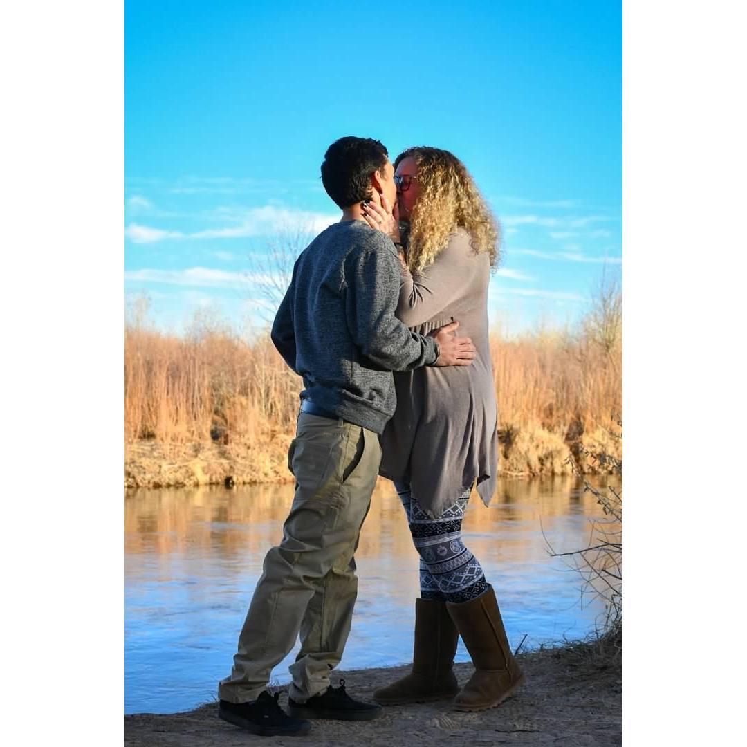 First kiss as fiancé's ! I love loving you <3