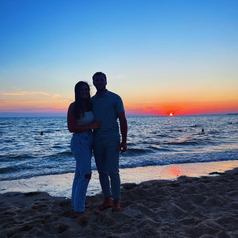 Mason somehow convinced Amanda to go camping in Cape Cod in the heart of summer.