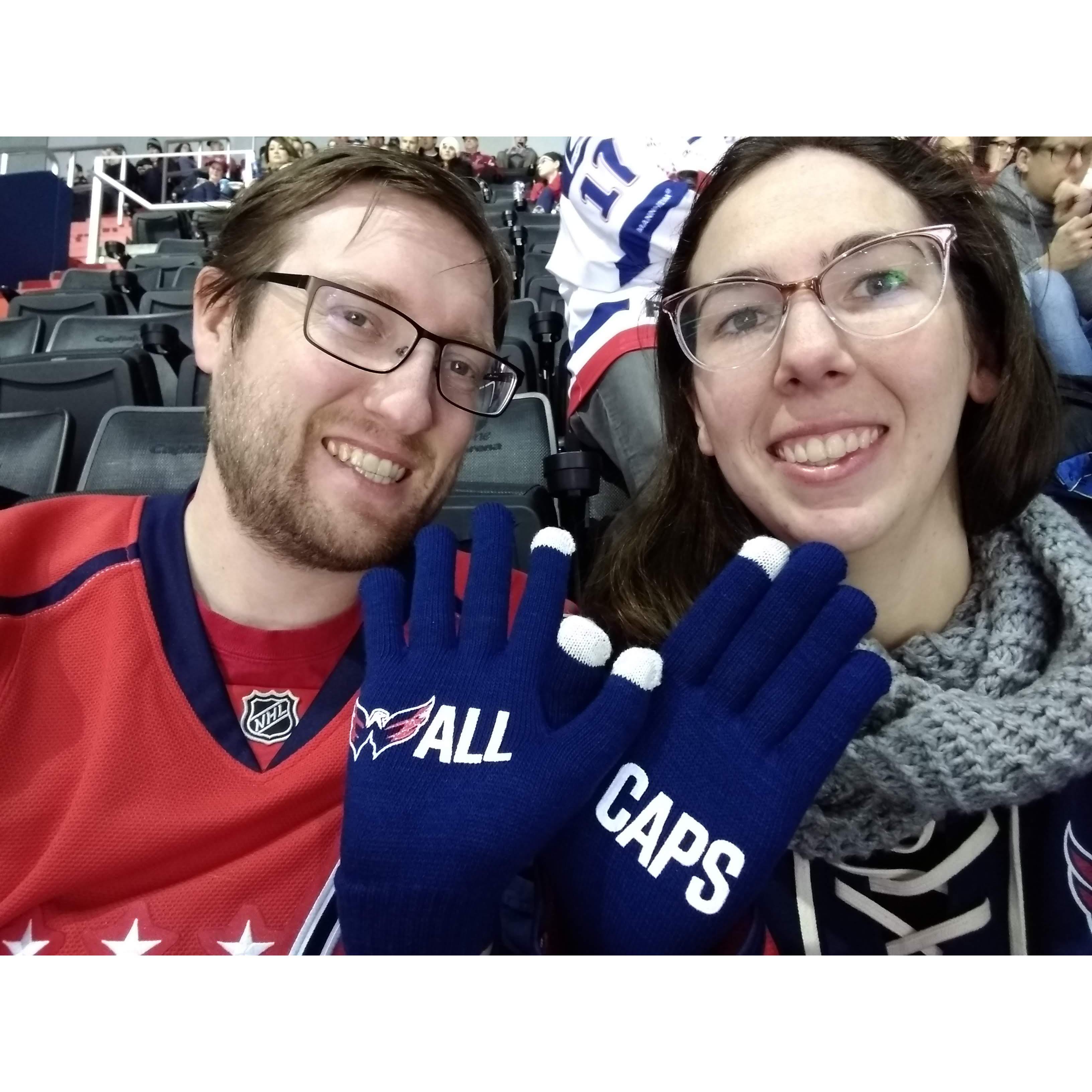 2019, first Caps game of the year, but definitely not the first ever.