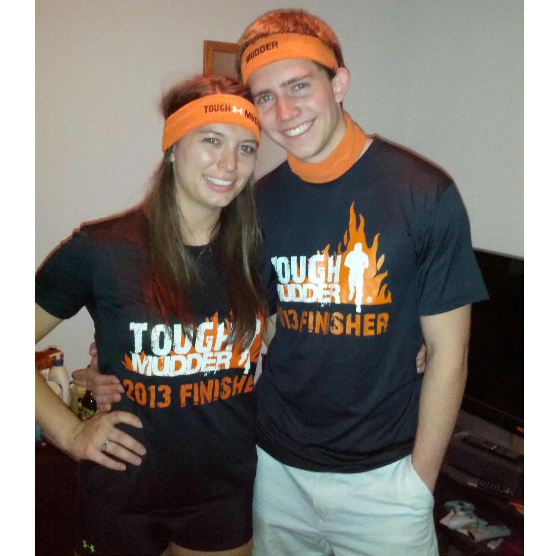 We did it - Tough Mudder celebration
April 2013