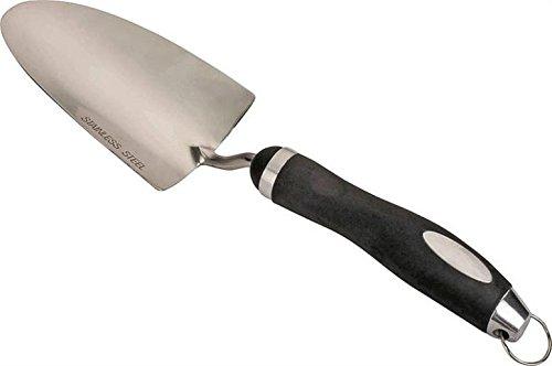 Edward Tools Bend-Proof Garden Trowel - Heavy Duty Polished Stainless Steel - Rust Resistant Oversized Garden Hand Shovel for Quicker Work - Digs Through Rocky/Heavy soils - Comfort Grip (1)