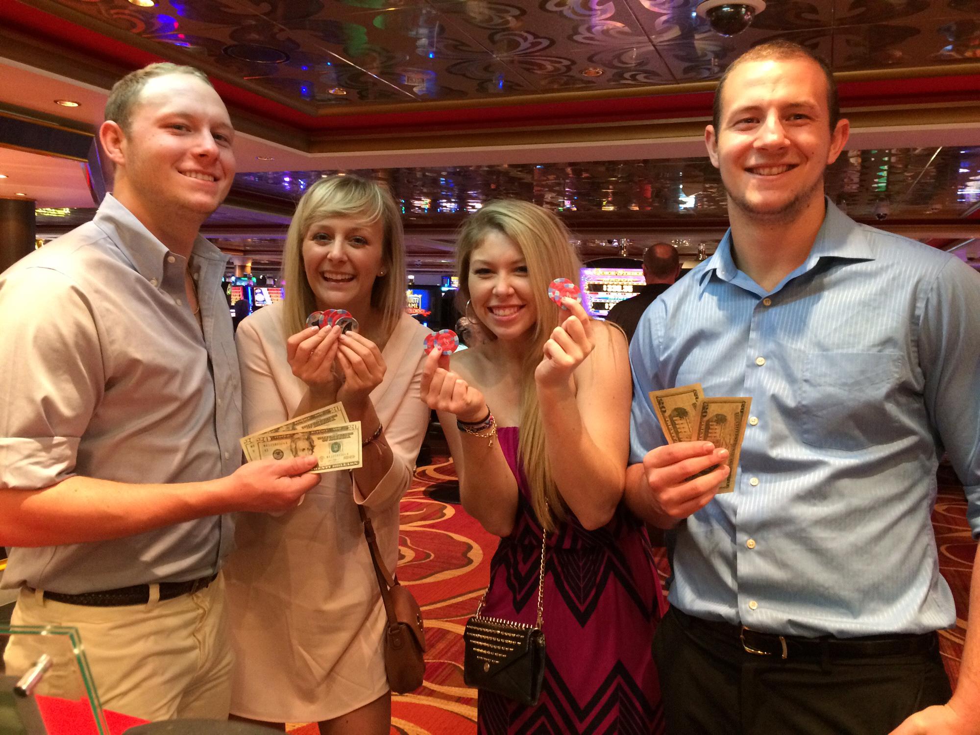 Big winners at the casino! December 2015