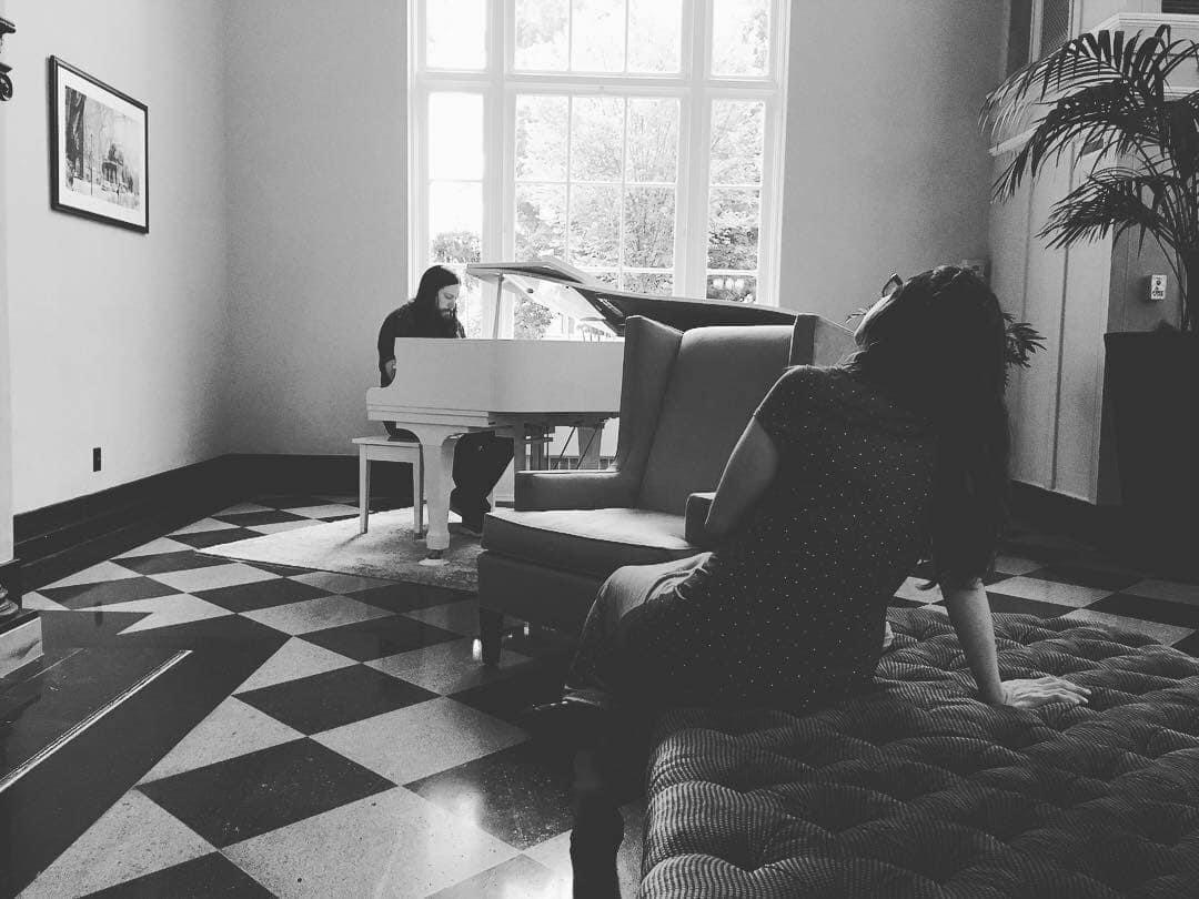 One of our favorites, taken by our dear friend Derick Borst at one of the many festivals Scott has played.