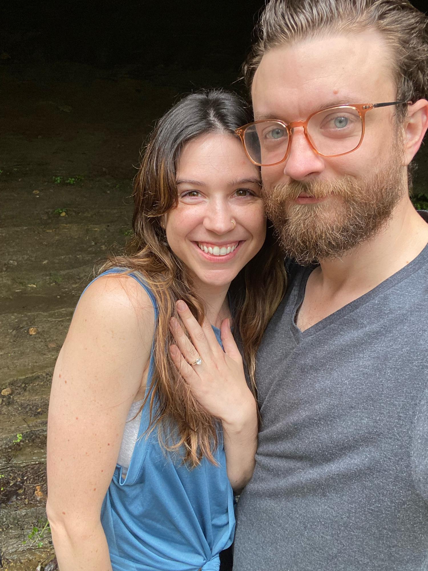 Right after we got engaged!