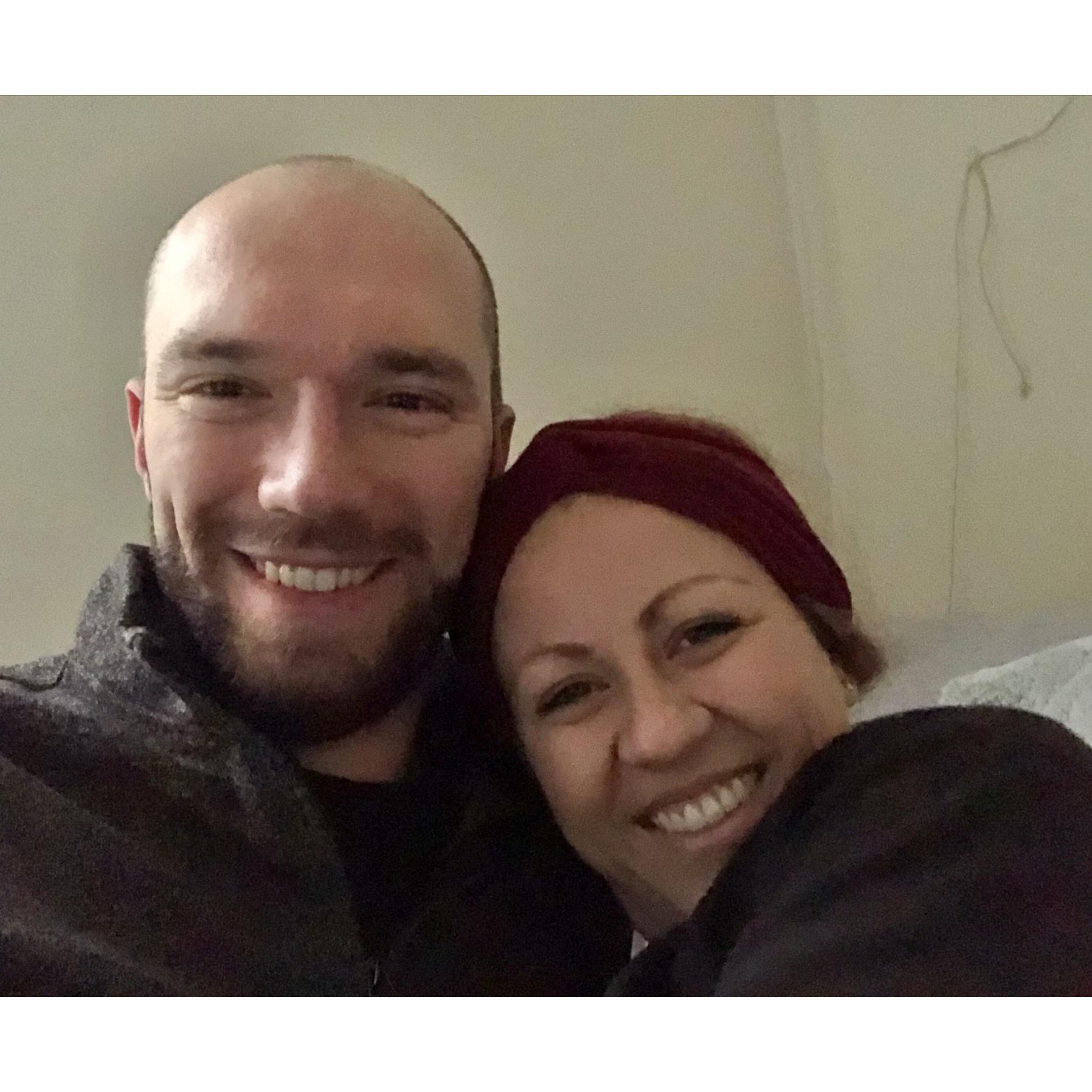 Our first photo together <3