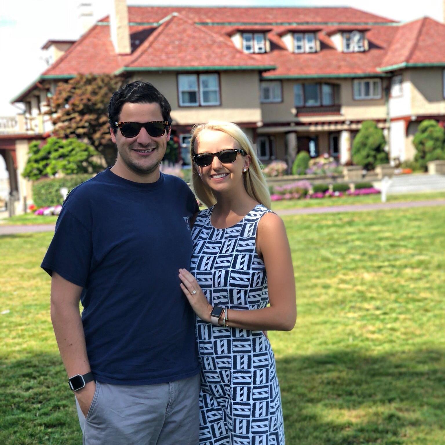 The very spot that we'll be saying "I do!" on June 1.