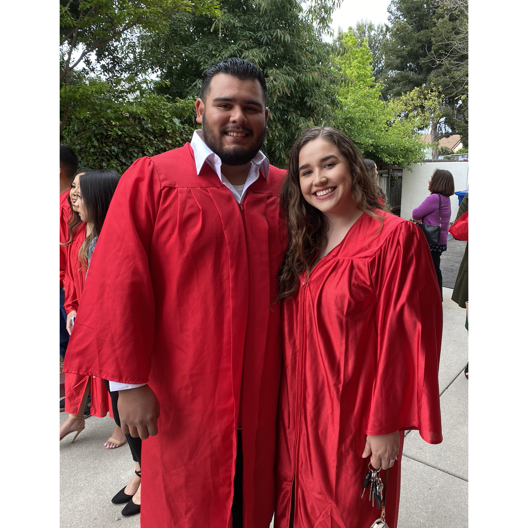 We got confirmed!